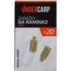 UnderCarp Zarážky na ramínko háčku Hnědé 20ks UnderCarp Zarážky na ramínko háčku Hnědé 20ks
