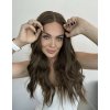 Dlhá orieškovohnedá parochňa Jenna so sieťkou (lace front) Dlhá orieškovohnedá parochňa Jenna so sieťkou (lace front)