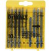 DeWALT DT2294 10-dielna sada pílových listov mix na drevo a kov pre priamočiare píly