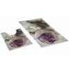 Bellatex koupelnová předložka 3D tisk sada Levandule - 60x100 50x60cm Bellatex koupelnová předložka 3D tisk sada Levandule - 60x100 50x60cm