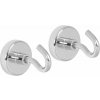 Magnet s vešiakom Strend Pro 32 mm, extra silný, 28 kg, 2 ks Magnet s vešiakom Strend Pro 32 mm, extra silný, 28 kg, 2 ks