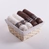 INSPIO Uterák Darčekové balenie ov v koši - Luxor 4 ks krémové a svetlohnedé čierna, hnedá INSPIO Uterák Darčekové balenie ov v koši - Luxor 4 ks krémové a svetlohnedé čierna, hnedá