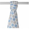 XKKO BMB Bambusová osuška Scandinavian Baby Blue Cross, 90x100,1ks XKKO BMB Bambusová osuška Scandinavian Baby Blue Cross, 90x100,1ks