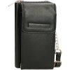 Crossbody peňaženka s vreckom na mobil Pepe Jeans Elia - čierna Crossbody peňaženka s vreckom na mobil Pepe Jeans Elia - čierna