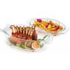 TESCOMA Oválny pekáč s poklopom GrandCHEF 35 x 21 cm , sklenený TESCOMA Oválny pekáč s poklopom GrandCHEF 35 x 21 cm , sklenený