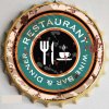 Ceduľa vrchnák Restaurant - Dinner - Bar - Wine 35x35cm Ceduľa vrchnák Restaurant - Dinner - Bar - Wine 35x35cm