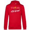 Superfutbal Mikina s kapucňou YNWA, červená Veľkosť: 3XL Superfutbal Mikina s kapucňou YNWA, červená Veľkosť: 3XL