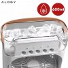 Stolný ventilátor Alogy 3v1 biely s zvlhčovačom a časovačom Stolný ventilátor Alogy 3v1 biely s zvlhčovačom a časovačom