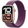 Apple Watch Series 10 46 mm Cellular ružovo zlatý hliník so slivkovým prevliekacím remienkom MWY83QC/A Apple Watch Series 10 46 mm Cellular ružovo zlatý hliník so slivkovým prevliekacím remienkom MWY83QC/A