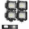 PRACOVNÁ LAMPA HALOGÉN LED 480W REFLEKTOR SVETLOMET VODEODOLNÁ 20 DIÓD x4 PRACOVNÁ LAMPA HALOGÉN LED 480W REFLEKTOR SVETLOMET VODEODOLNÁ 20 DIÓD x4
