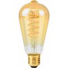 NEDIS LED žárovka E27/ ST64/ 3,8 W/ 220 V/ 250 lm/ 2100 K/ stmívatelná/ extra teplá bílá/ retro styl NEDIS LED žárovka E27/ ST64/ 3,8 W/ 220 V/ 250 lm/ 2100 K/ stmívatelná/ extra teplá bílá/ retro styl