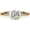 Harmonia | Zásnubný prsteň so stredovým kameňom 0.900ct, žlté zlato, s diamantmi 52 Harmonia | Zásnubný prsteň so stredovým kameňom 0.900ct, žlté zlato, s diamantmi 52