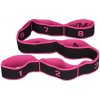 Merco Yoga 8 Cell strečingový popruh čierna-ružová (1 ks) Merco Yoga 8 Cell strečingový popruh čierna-ružová (1 ks)