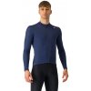 Castelli Espresso Thermal LS, Belgian blue Veľkosť: M Pánsky cyklistický dres do prechodných a mierne chladných podmienok Castelli Espresso Thermal LS, Belgian blue Veľkosť: M Pánsky cyklistický dres do prechodných a mierne chladných podmienok