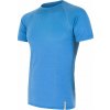 Pánske tričko kr.rukáv SENSOR MERINO ACTIVE modrá L Pánske tričko kr.rukáv SENSOR MERINO ACTIVE modrá L