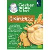 GERBER Nemliečna kaša s príchuťou sušienky BIO 200 g 6m+ GERBER Nemliečna kaša s príchuťou sušienky BIO 200 g 6m+
