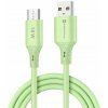 ForCell Kabel USB A na Micro USB F-Energy QC3.0 2.4A 18W silikonový 1 m C341 zelený ForCell Kabel USB A na Micro USB F-Energy QC3.0 2.4A 18W silikonový 1 m C341 zelený