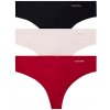 CALVIN KLEIN - tangá 3PACK Invisibles soft seamless micro stretch hidden energy - limitovaná edícia-L CALVIN KLEIN - tangá 3PACK Invisibles soft seamless micro stretch hidden energy - limitovaná edícia-L