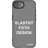 Picasee silikónový čierny obal pre Apple iPhone 16e - Vlastný design/motiv