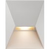 Nordlux Vonkajšie nástenné svietidlo Pontio 15, šírka 15 cm, biele - 2218171001 Nordlux Vonkajšie nástenné svietidlo Pontio 15, šírka 15 cm, biele - 2218171001
