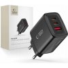 Tech-Protect Síťová nabíječka NCA65W-GAN USB-A, 2xUSB-C PD 65W / QC3.0 černá Tech-Protect Síťová nabíječka NCA65W-GAN USB-A, 2xUSB-C PD 65W / QC3.0 černá