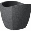 Scheurich Kvetináč WAVE GLOBE CUBO Black-Granite 35,5 x 39,4 x 39,4 cm Scheurich Kvetináč WAVE GLOBE CUBO Black-Granite 35,5 x 39,4 x 39,4 cm