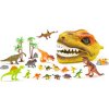 Dinosauria hlava s figúrkami DINO Dinosauria hlava s figúrkami DINO