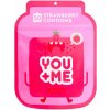 YOU ME Juicy kondómy so šťavnatou jahodovou arómou 50 ks