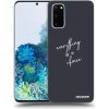 Picasee silikónový čierny obal pre Samsung Galaxy S20 G980F - Všetko je na tebe Picasee silikónový čierny obal pre Samsung Galaxy S20 G980F - Všetko je na tebe