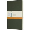 Moleskine Zošity Cahier A5 linajkový 3 ks tmavo zelené Moleskine Zošity Cahier A5 linajkový 3 ks tmavo zelené