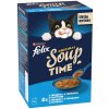 Felix Soup Original hovädzí, kura a jahňací 6 x 48 g Felix Soup Original hovädzí, kura a jahňací 6 x 48 g