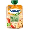 SUNAR Kapsička BIO 100% ovocie jablko, banán, 100 g SUNAR Kapsička BIO 100% ovocie jablko, banán, 100 g