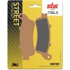 Zadné brzdové doštičky / obloženie SBS Honda VFR 800 2006 - 2013 směs LS Zadné brzdové doštičky / obloženie SBS Honda VFR 800 2006 - 2013 směs LS
