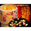 Carneol gemstone mosaic LED lamp - svietnik KEG PUZZLE Carneol gemstone mosaic LED lamp - svietnik KEG PUZZLE