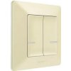 VALENA LIFE s NETATMO bezdrôtový spínač 2-násobný 752287, béžový VALENA LIFE s NETATMO bezdrôtový spínač 2-násobný 752287, béžový