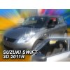 Deflektory na Suzuki Swift, 3-dverová, r.v.: 2010 - Deflektory na Suzuki Swift, 3-dverová, r.v.: 2010 -