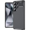 Techsuit CarbonFiber kryt na Samsung Galaxy S25 Ultra – čierny Techsuit CarbonFiber kryt na Samsung Galaxy S25 Ultra – čierny
