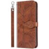 Peňaženkové puzdro Embossing Pattern Strom hnedé – Samsung Galaxy A25 5G Peňaženkové puzdro Embossing Pattern Strom hnedé – Samsung Galaxy A25 5G