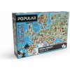 Popular Mapa Evropy 160 dielov Popular Mapa Evropy 160 dielov