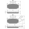 GOLDFREN Brzdové obloženie GOLDFREN 182 S33 OFF-ROAD FRONT GOLDFREN Brzdové obloženie GOLDFREN 182 S33 OFF-ROAD FRONT