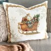Gobelínový Vianočný obrus - rôzne rozmery a obliečka na vankúš - ZLATÉ SANE obliečky Veľkosť: 45cm*45cm OBLIEČKA Gobelínový Vianočný obrus - rôzne rozmery a obliečka na vankúš - ZLATÉ SANE obliečky Veľkosť: 45cm*45cm OBLIEČKA