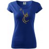 Volejbal zlatá - Dámske tričko Pure - L ( Kráľovská modrá ) Volejbal zlatá - Dámske tričko Pure - L ( Kráľovská modrá )