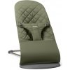 Babybjörn Babybjorn ležadlo Bliss Dark green Woven, tm. šedá konštrukcia kresielko na odpočívanie pre bábätká Babybjörn Babybjorn ležadlo Bliss Dark green Woven, tm. šedá konštrukcia kresielko na odpočívanie pre bábätká