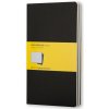 Moleskine Zošity Cahier A5 štvorčekový 3 ks čierne Moleskine Zošity Cahier A5 štvorčekový 3 ks čierne