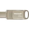 Patriot TAB T560/256GB/USB 3.2/USB-A + USB-C/Strieborná Patriot TAB T560/256GB/USB 3.2/USB-A + USB-C/Strieborná