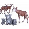 Mikro trading Miktrotrading Zvířátka safari s mláďaty 4 - 12 cm, 6 ks Mikro trading Miktrotrading Zvířátka safari s mláďaty 4 - 12 cm, 6 ks
