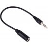 AppleMix Konektor / redukcia 3,5 mm jack samec - 3 kolíky na 2,5 mm jack samica - s káblom - čierny AppleMix Konektor / redukcia 3,5 mm jack samec - 3 kolíky na 2,5 mm jack samica - s káblom - čierny