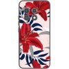 Picasee silikónový čierny obal pre OnePlus 11 5G - Red Lily Picasee silikónový čierny obal pre OnePlus 11 5G - Red Lily