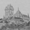 Dimex fototapeta Karlštejn Čiernobiela kresba L-322 | 220 x 220 cm (Vliesová fototapeta | lepidlo zdarma) Dimex fototapeta Karlštejn Čiernobiela kresba L-322 | 220 x 220 cm (Vliesová fototapeta | lepidlo zdarma)