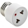 Redukcia US/EU zásuvka -> E27 (3A/250V) Redukcia US/EU zásuvka -> E27 (3A/250V)